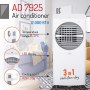 Adler | Air conditioner | AD 7925 | Number of speeds 2 | Fan function | White - 8
